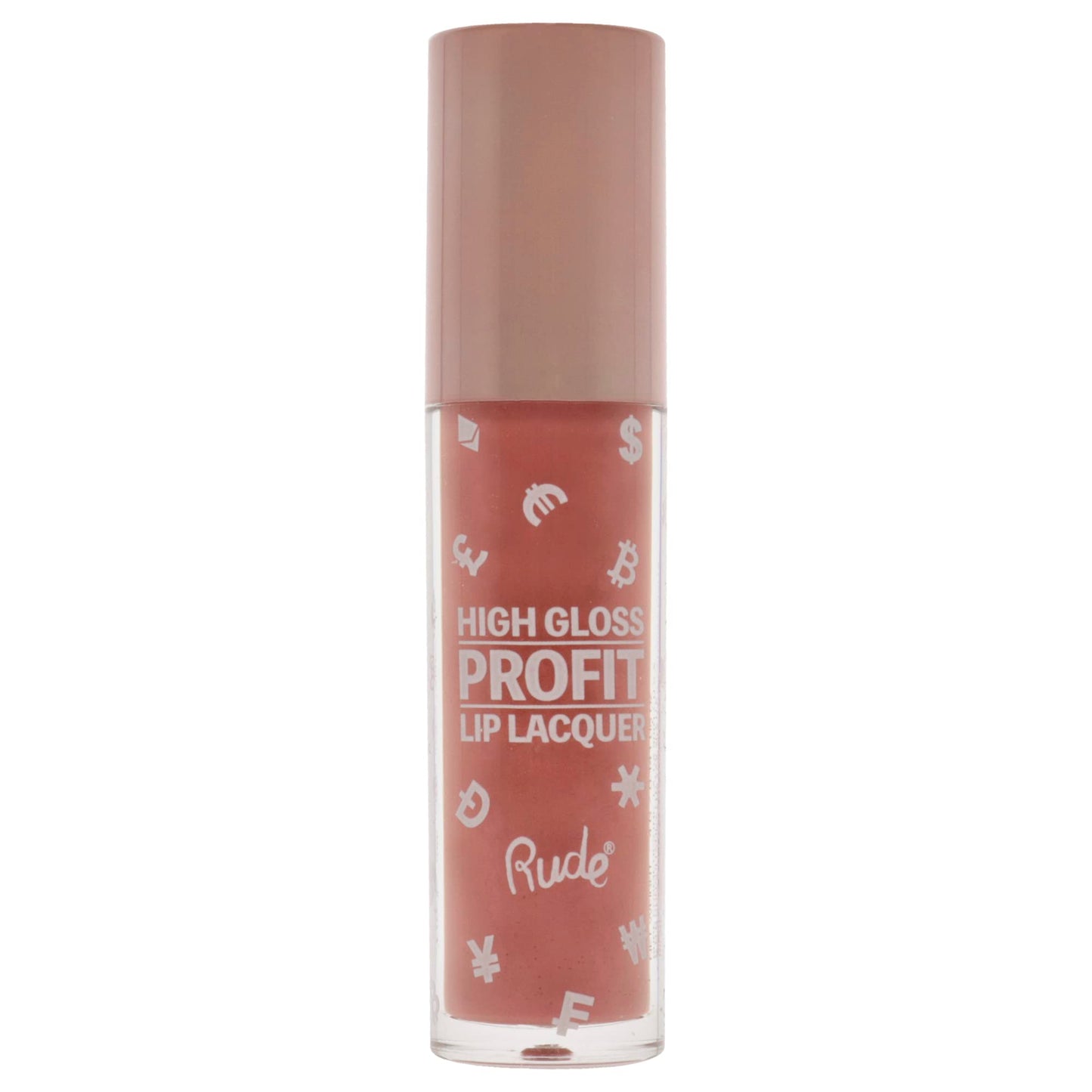 Rude Cosmetics High Gloss Profit Lip Lacquer - Bitcoin Lip Gloss Women 0.141 oz Beauty & Personal Care RUDE