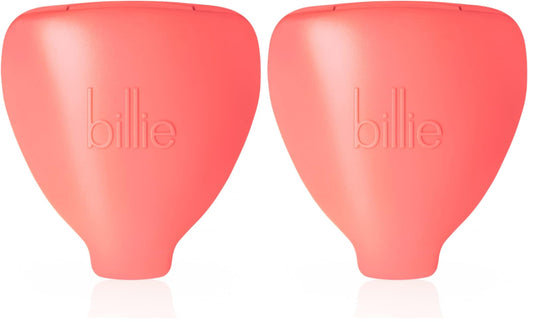 Billie 5-Blade Women’s Razor Travel Case - Coral (Pack of 2) Beauty and Personal Care Billie Default Title
