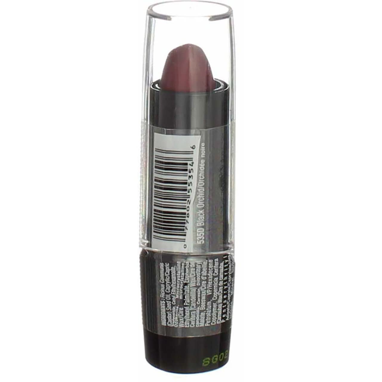 Wet n Wild Silk Finish Lipstick, Black Orchid [535D] 0.13 oz (Pack of 2) Beauty & Personal Care wet n wild