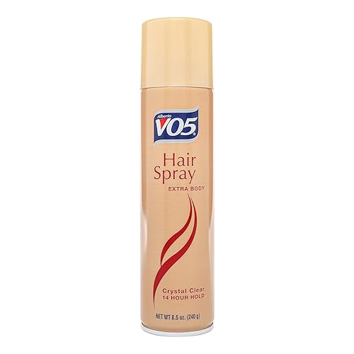 Alberto VO5 Crystal Clear Extra Body Hair Spray - Volumizing Hair Spray for Styling - Frizz and Humidity Control - Clear Spray Formula - 8.5 oz Beauty & Personal Care Alberto VO5