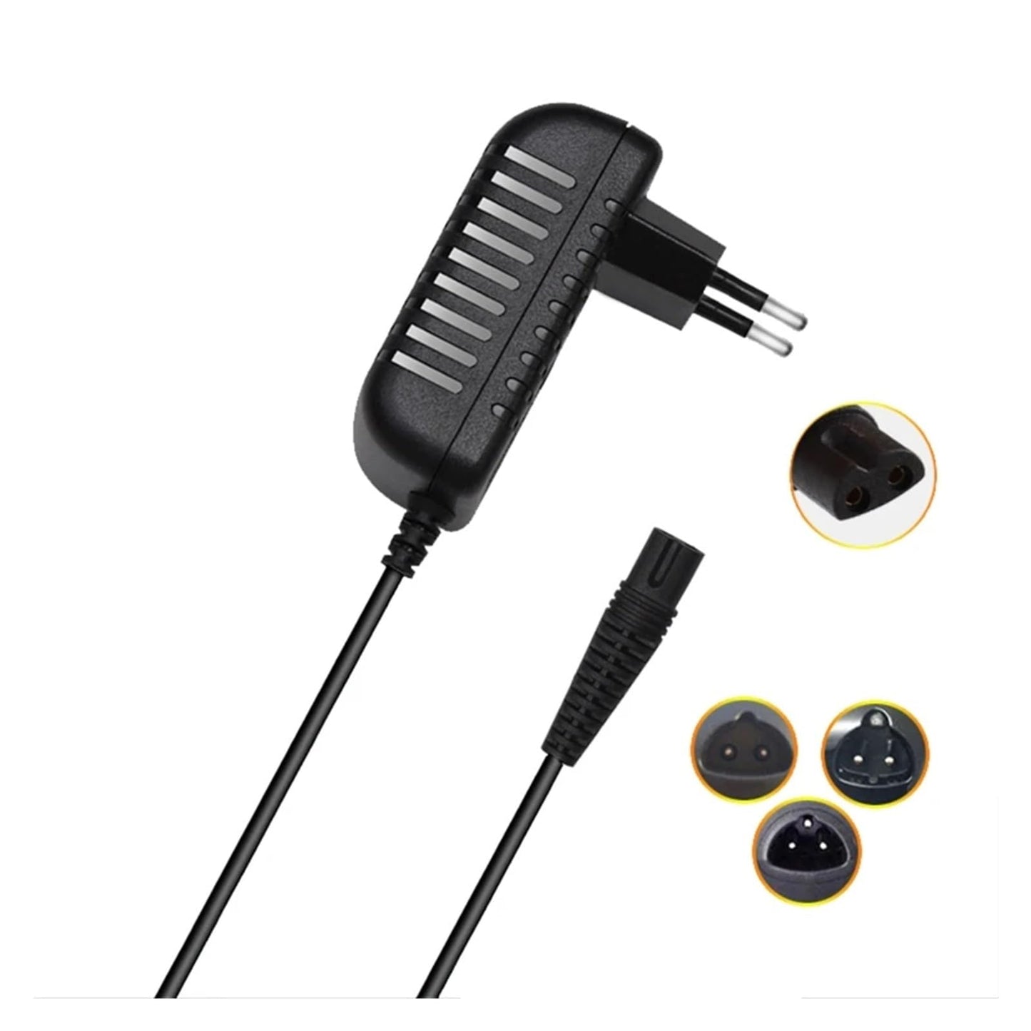 EU Plug Shaver Charger 12V Power Cord Fit?Compatible For Brauns?Shaver Series 7 9 3 5 1 Electric Razor Trimmer Adapter For 5415 Beauty and Personal Care ZFGANTWC