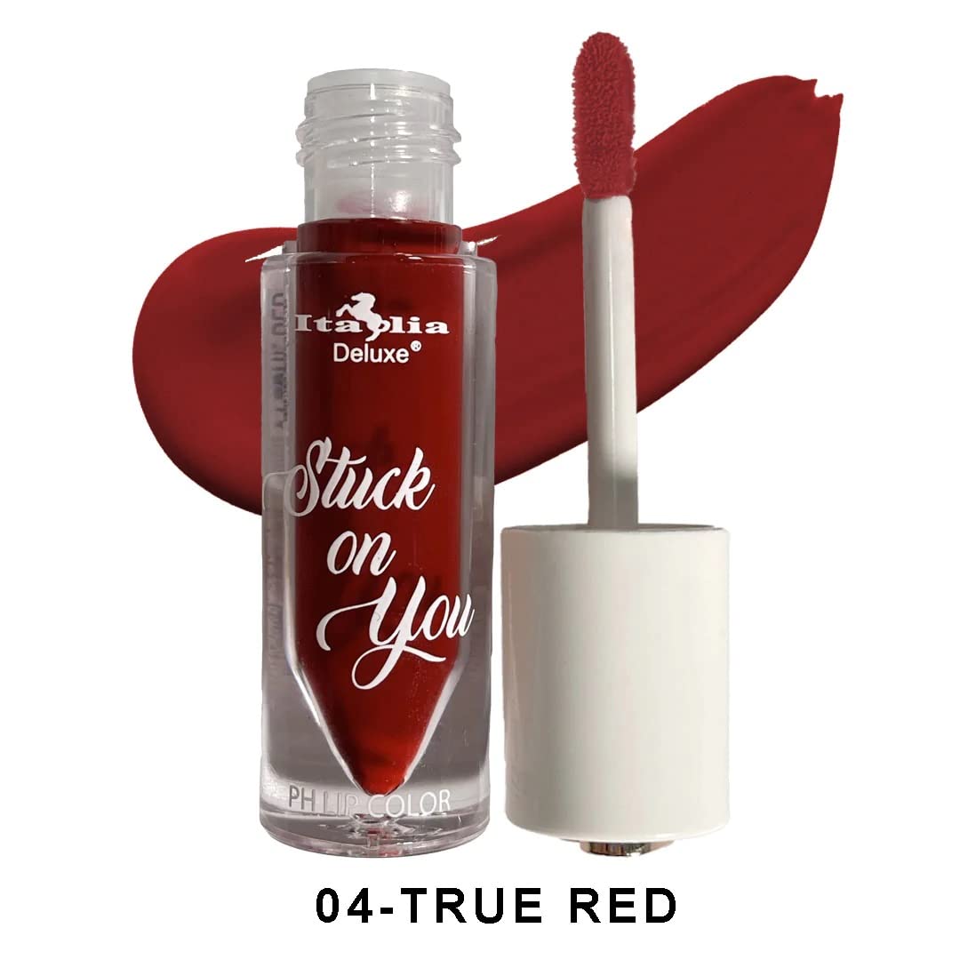 Italia Deluxe STUCK ON YOU PH LIP COLOR 6 Piece Set Lasts All Day, 0.1058 Ounce Beauty & Personal Care Italia Deluxe