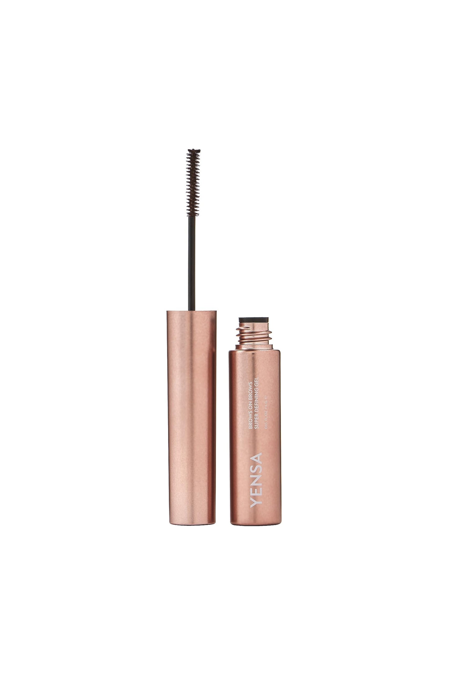 YENSA Brows On Brows Super Defining Tinted Eyebrow Gel - Long-Wear Shaping Eye Brow Gel with Superfoods for Color & Thickness - Combs, Shapes & Locks… Beauty & Personal Care YENSA