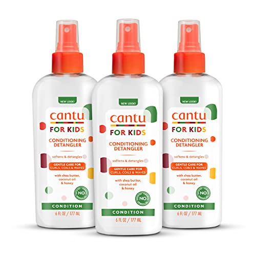 Cantu Care for Kids Conditioning Detangler, 6 fl oz (Pack of 3) Beauty & Personal Care Cantu