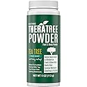 TheraTree Foot, Body and Shoe Powder with Tea Tree for Odor and Moisture Control with Organic and Natural Ingredients - Fresh Scent 4 oz Beauty & Personal Care Oleavine
