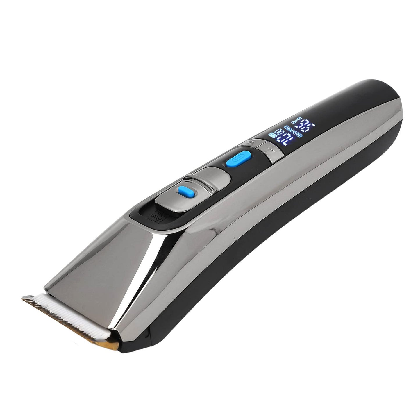 Pyhodi Electric Hair Clipper, Mens Stainless Steel Hair Clipper, USB Rechargeable Lithium Powered, Low Noise Beard Trimmer for Facial Hair Styling Beauty and Personal Care Pyhodi