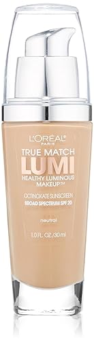 L'Oreal Paris True Match Lumi Healthy Luminous Makeup, N4 Buff Beige, 1 fl; oz. Beauty & Personal Care L'Oreal Paris