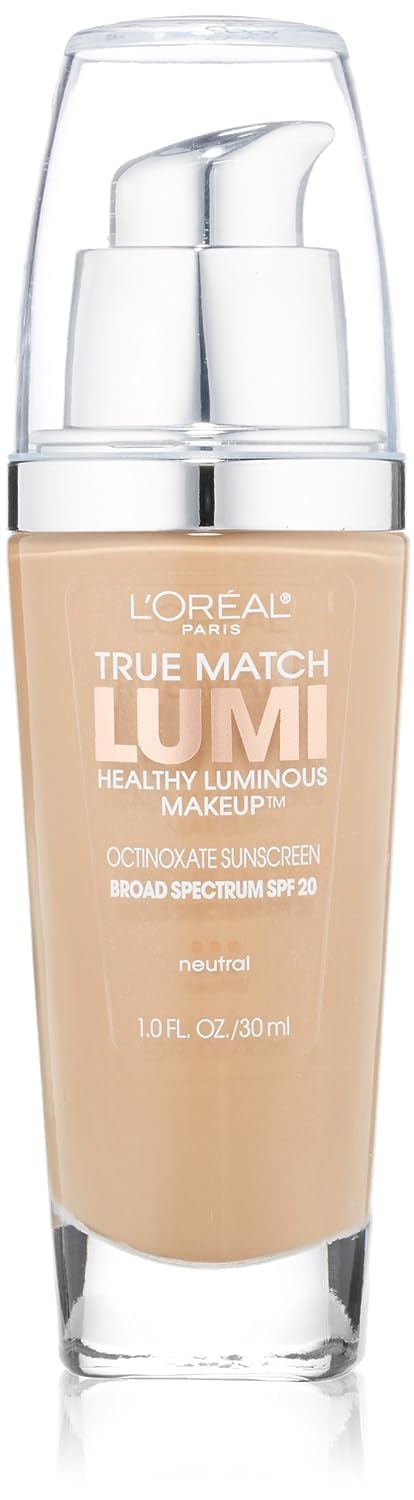 L'Oreal Paris True Match Lumi Healthy Luminous Makeup, N4 Buff Beige, 1 fl; oz. Beauty & Personal Care L'Oreal Paris