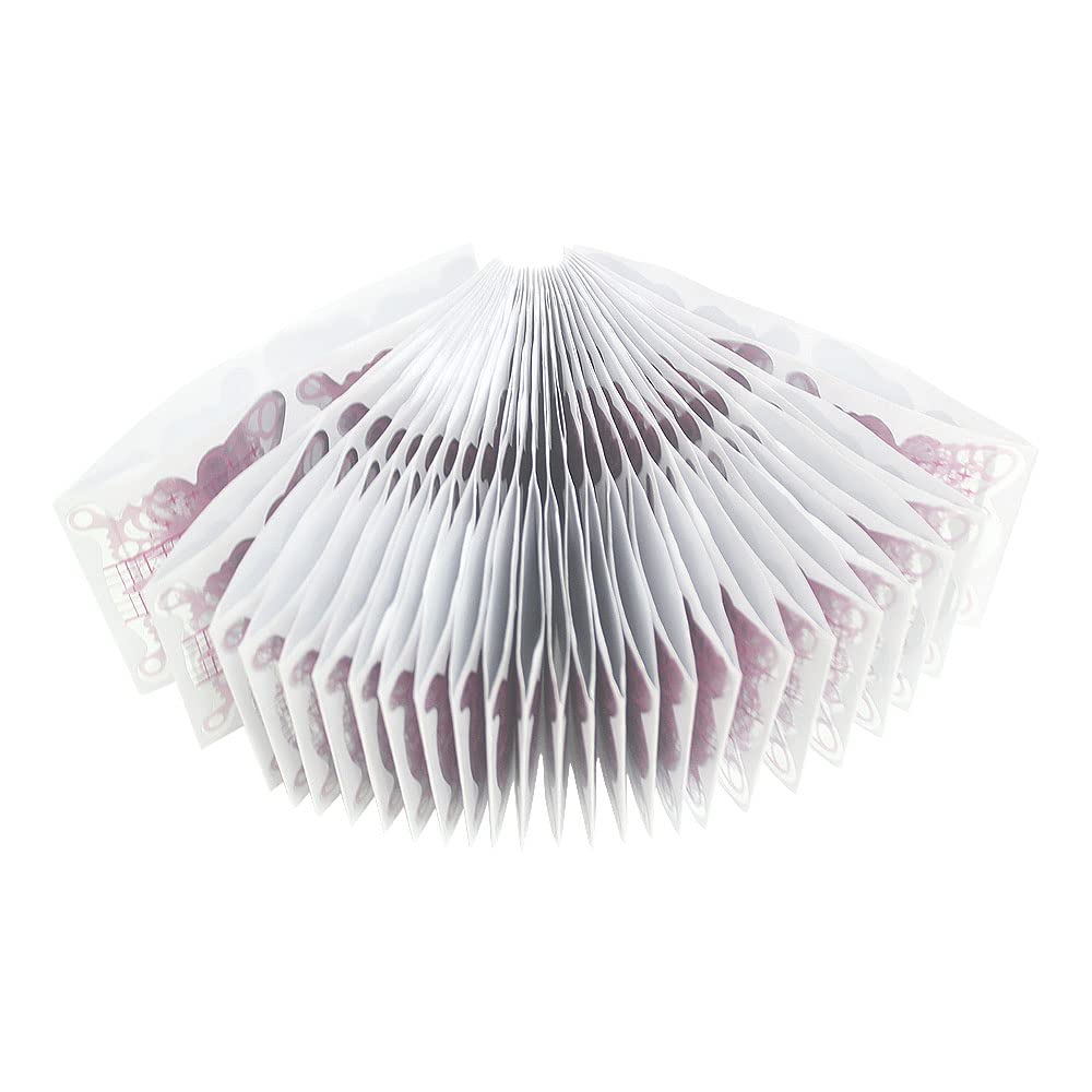 VNC 200Pcs Nail Form Extension Sticker Pruple Bufferfly Shape Nail Art Guide Form Acrylic Tips UV Gel Extension Stickers Guide Stencil Manicure Tools Beauty & Personal Care VNC