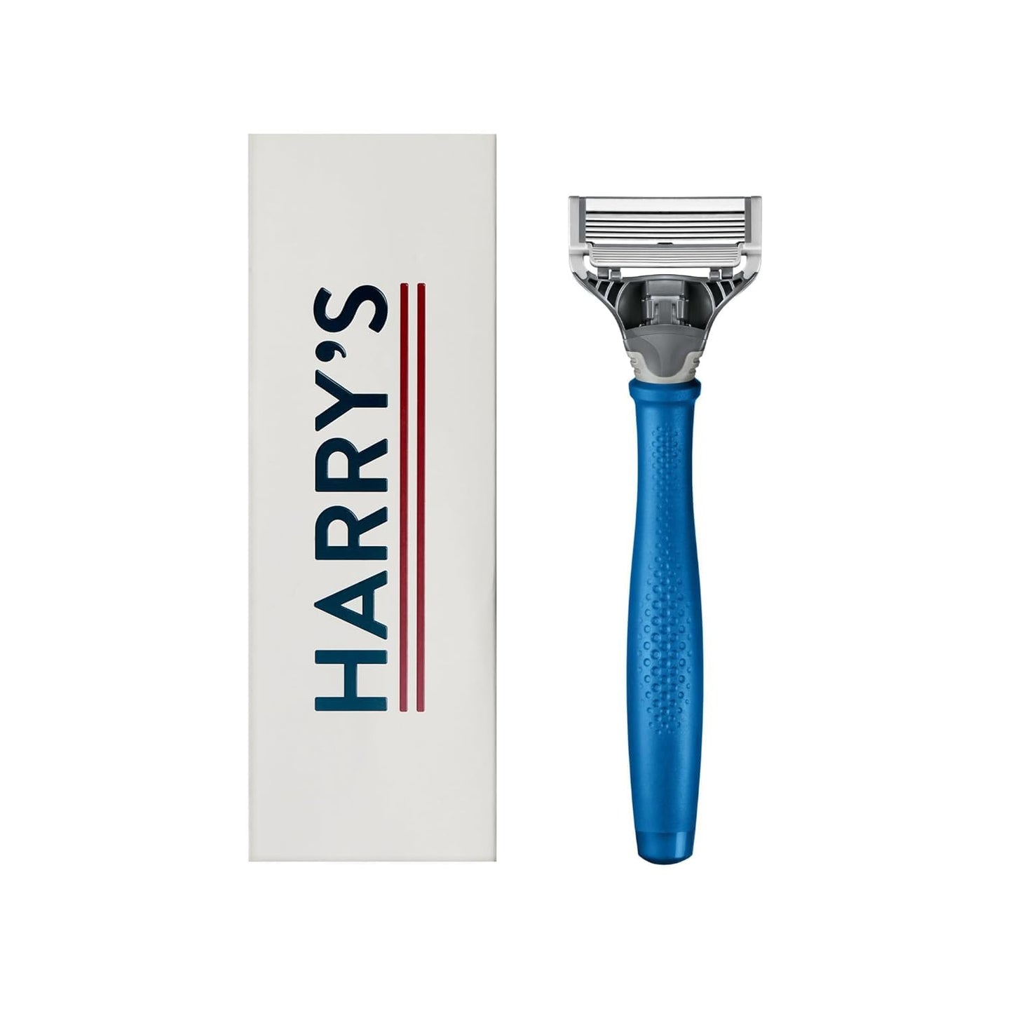 Harry's Original Razor for Men - Razor Handle and Blade Cartridge- German Engineered Blades- Indigo Blue Beauty and Personal Care Harry's Default Title