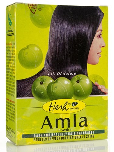 Hesh Herbal Amla Powder 100G, Brahmi Powder 100G, Shikakai Powder 100G, Aritha Powder 100G - 1 Complete Hair Care Combo Pack Beauty & Personal Care Hesh Herbal Products