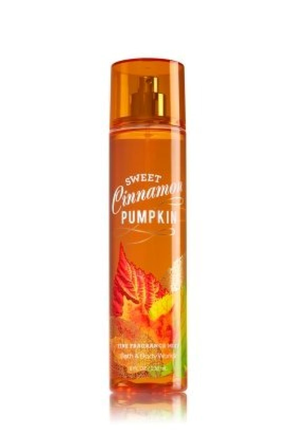Bath & Body Works Sweet Cinnamon Pumpkin Signature Collection Fragrance Mist 8 Fl Oz (Sweet Cinnamon Pumpkin) Beauty & Personal Care Bath & Body Works