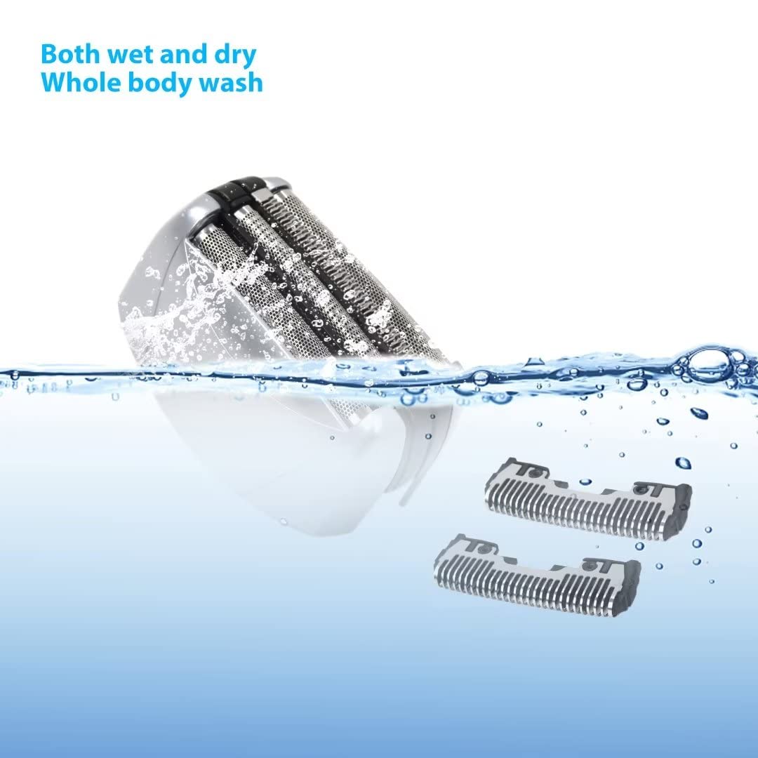 GRABOTE 2024 New 4-Blade WES9020PC/WES9020 Replacement Shaving Razor Outer Foil/Inner Blade Combo for Panasonic ARC 4 ES8243AA WES9020PC ES8243(A) Beauty and Personal Care GRABOTE