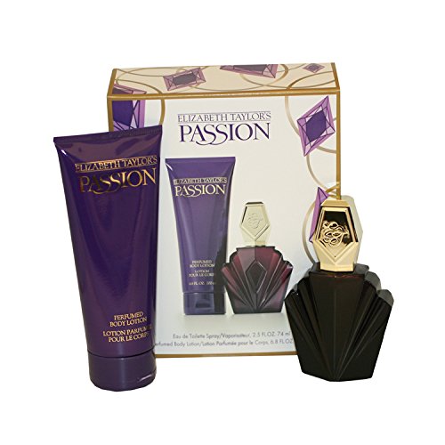 Elizabeth Taylor 2 Piece Passion Fragrance Gift Set for Women Beauty & Personal Care Elizabeth Taylor