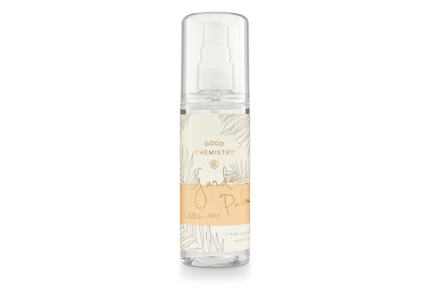 Gardenia Palm by Good Chemistry Body Mist Women's Body Spray 4.25 fl oz, pack of 1 Beauty & Personal Care Good Chemistry