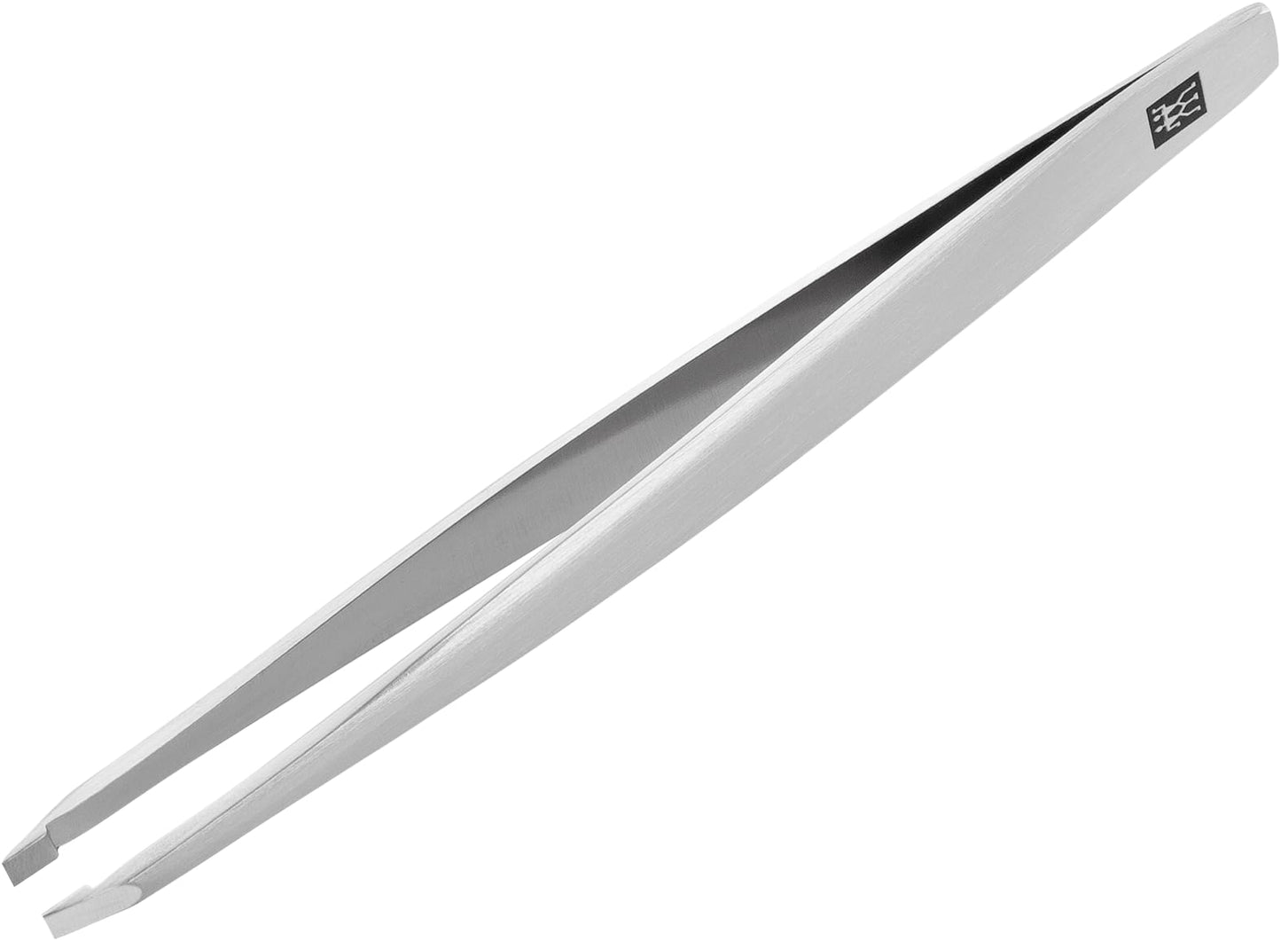 ZWILLING Beauty TWINOX Straight Tip Tweezers, Straight Tip for Precise Hair Plucking, Durable Stainless-Steel Tweezers, Premium Facial Care, Silver Beauty and Personal Care ZWILLING Beauty