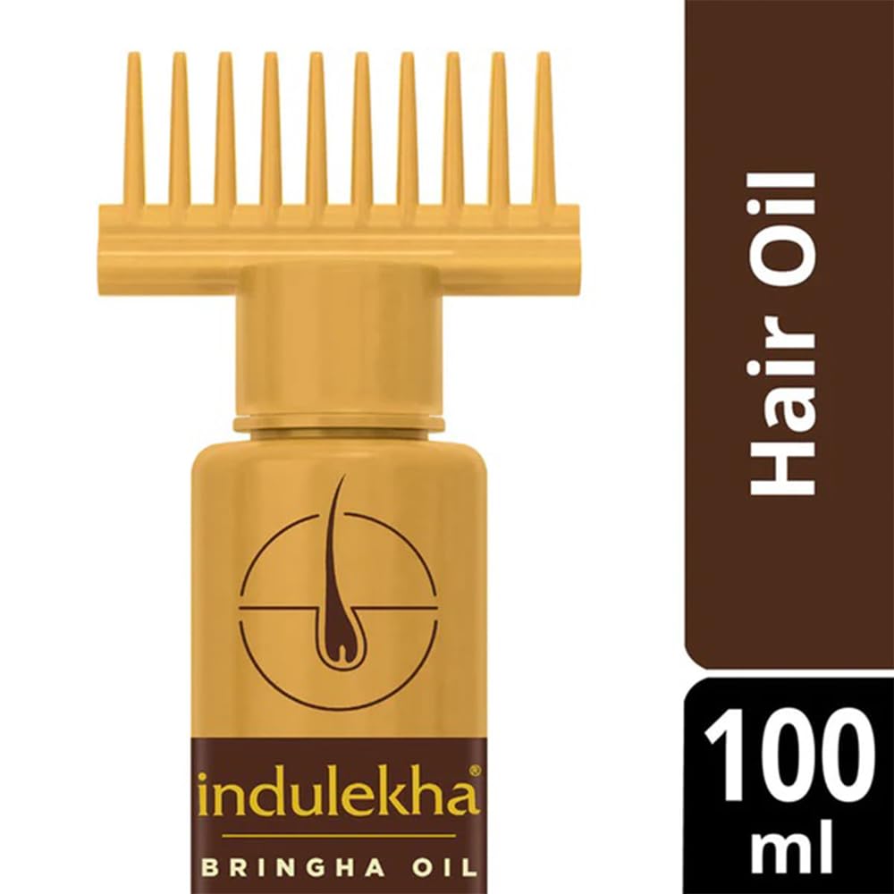 Indulekha Bringha Complete Hair Care Oil 100ml (Pack of 3) Beauty & Personal Care INDULEKHA