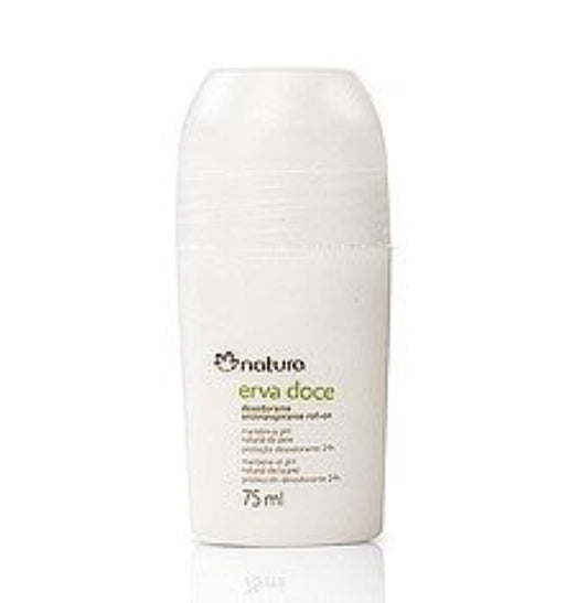 Natura Erva Doce - Desodorante Antitranspirante Roll-On 70 Ml - Fennel Collection Roll-on Antiperspirant & Deodorant 2.36 Fl Oz Beauty and Personal Care natura