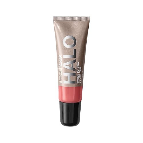 Smashbox Halo Sheer To Stay Cream Cheek + Lip Tint | Sheer-to-Medium Coverage + Matte, 0.34 Fl Oz, Sunset Beauty & Personal Care Smashbox