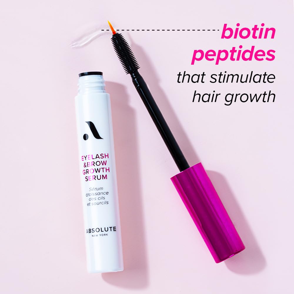Absolute New York Eyelash & Brow Growth Serum Beauty & Personal Care Absolute New York
