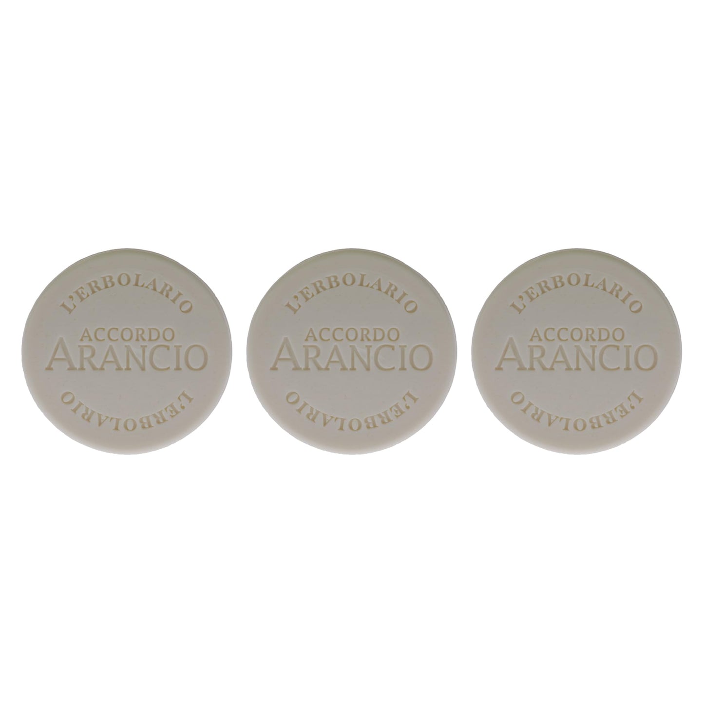 Perfumed Soap - Accordo Arancio - Pack of 3 by LErbolario for Unisex - 3.5 oz Soap Beauty & Personal Care L'Erbolario
