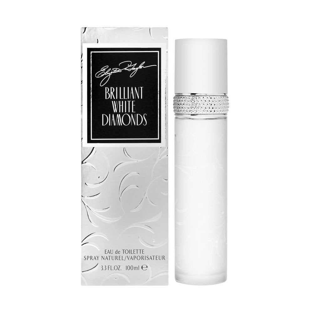 Elizabeth Taylor White Diamonds Brilliant Women's Eau de Toilette Spray, 3.3 Fl Oz, Pack of 1 Beauty & Personal Care Elizabeth Taylor