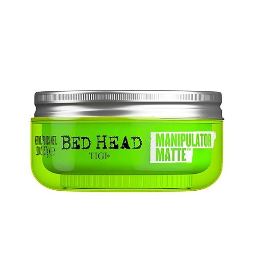 TIGI Bed Head Manipulator Matte Hair Wax, Strong Hold Sculpting and Styling Paste for Short to Medium Hair, 2.01 oz Beauty & Personal Care TIGI