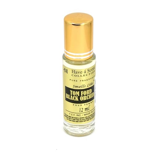 Impression Perfume Scents Roll-On 12ml Eau de Parfum for Women - Luxury Fragrance, Travel Size/Carry on, Long Lasting Scent (Black Ordchid) Beauty & Personal Care CEROD