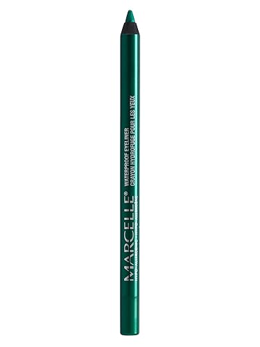 Marcelle Waterproof Eyeliner, Emerald/Green, Hypoallergenic and Fragrance-Free, 1;2 g, 0;04 oz Beauty & Personal Care MARCELLE