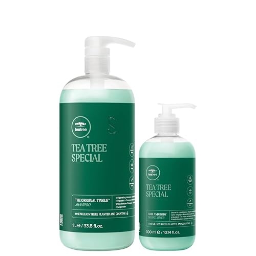 Paul Mitchell Tea Tree Special Shampoo and Hair and Body Moisturizer Head to Toe Set for Hair and Body Beauty & Personal Care Tea Tree