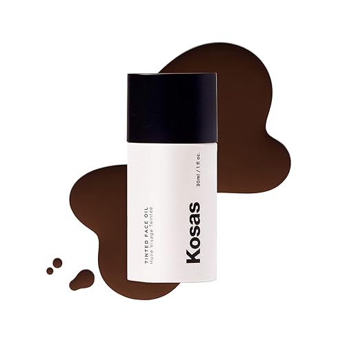 Kosas Tinted Face Oil | Nourishing, Light-Coverage Tinted Foundation, (Tone 10) Beauty & Personal Care Kosas