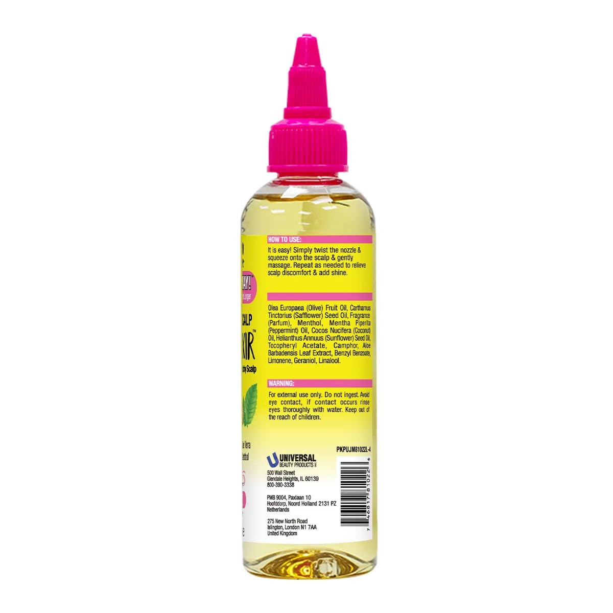 Jamaican Mango & Lime Braids Your Way Elixir - Lightweight Nourishing Oil for Boho Braids, Locs & Twists - Hydrating Scalp Treatment for Protective
