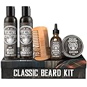 Viking Revolution Ultimate Conditioner for Men's Beard Grooming - Softens, Smoothes and Soothes Beard Itch- Contains Wash, Conditioner, Beard Oil Beauty & Personal Care Viking Revolution
