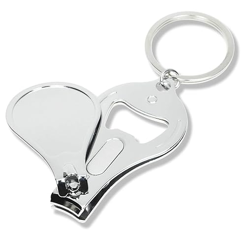Elechobby Zinc Nail Clipper Bottle Opener Keychain Beauty & Personal Care Elechobby