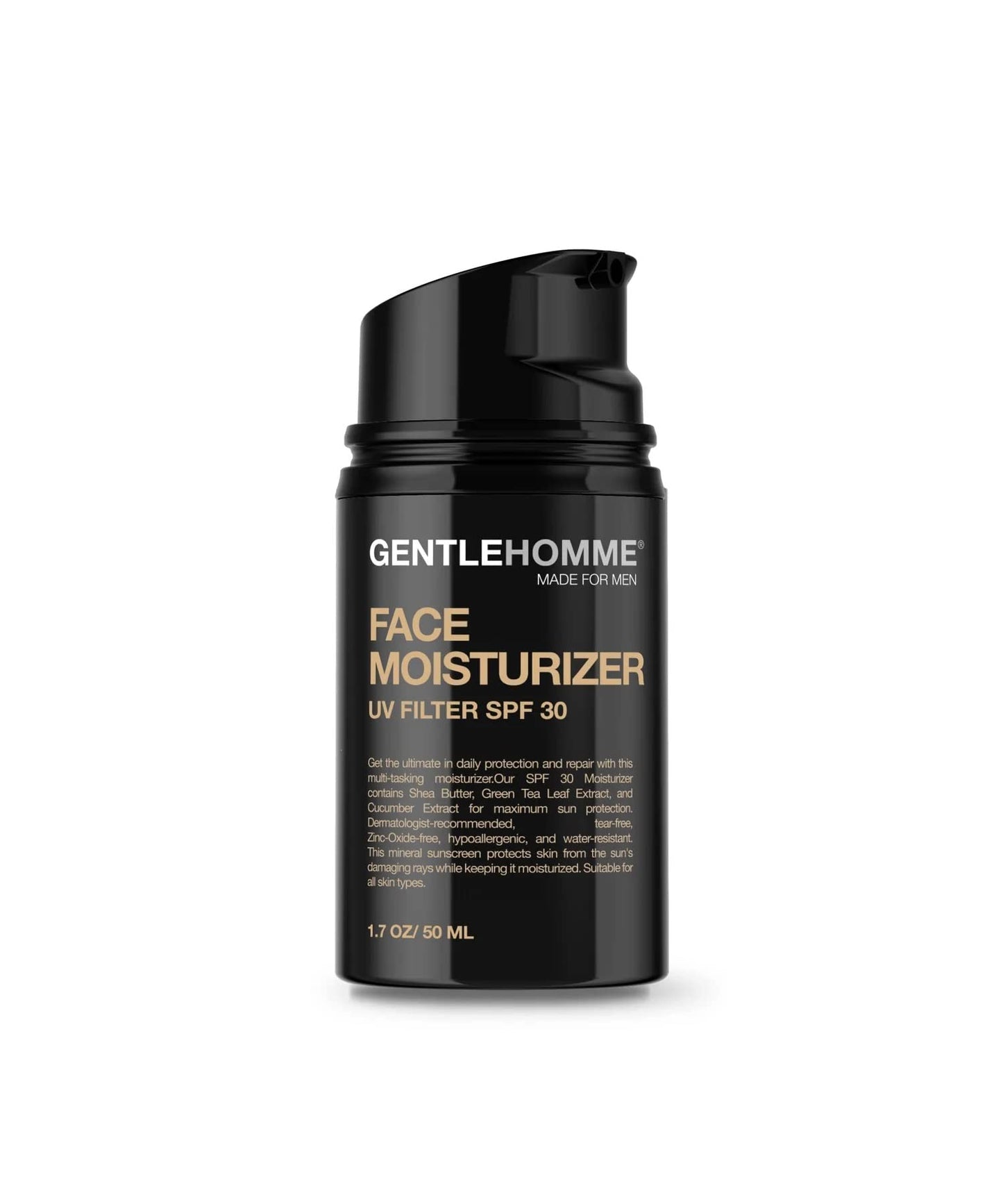 Gentlehomme Facial Kit - Pouch, Facial Cream & Cleanser for Men, Face Essentials for Travel, Men's Travel Skincare Set - Includes Facial Cream (1.8 Beauty & Personal Care Gentlehomme