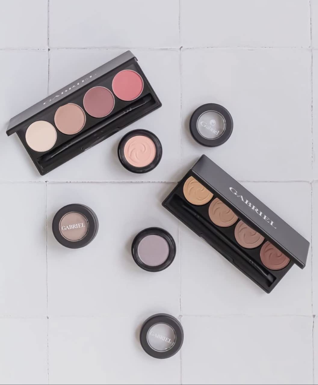Gabriel Cosmetics Eyeshadow (Bisque - Soft Pink/Cool Matte) Beauty & Personal Care Gabriel Cosmetics
