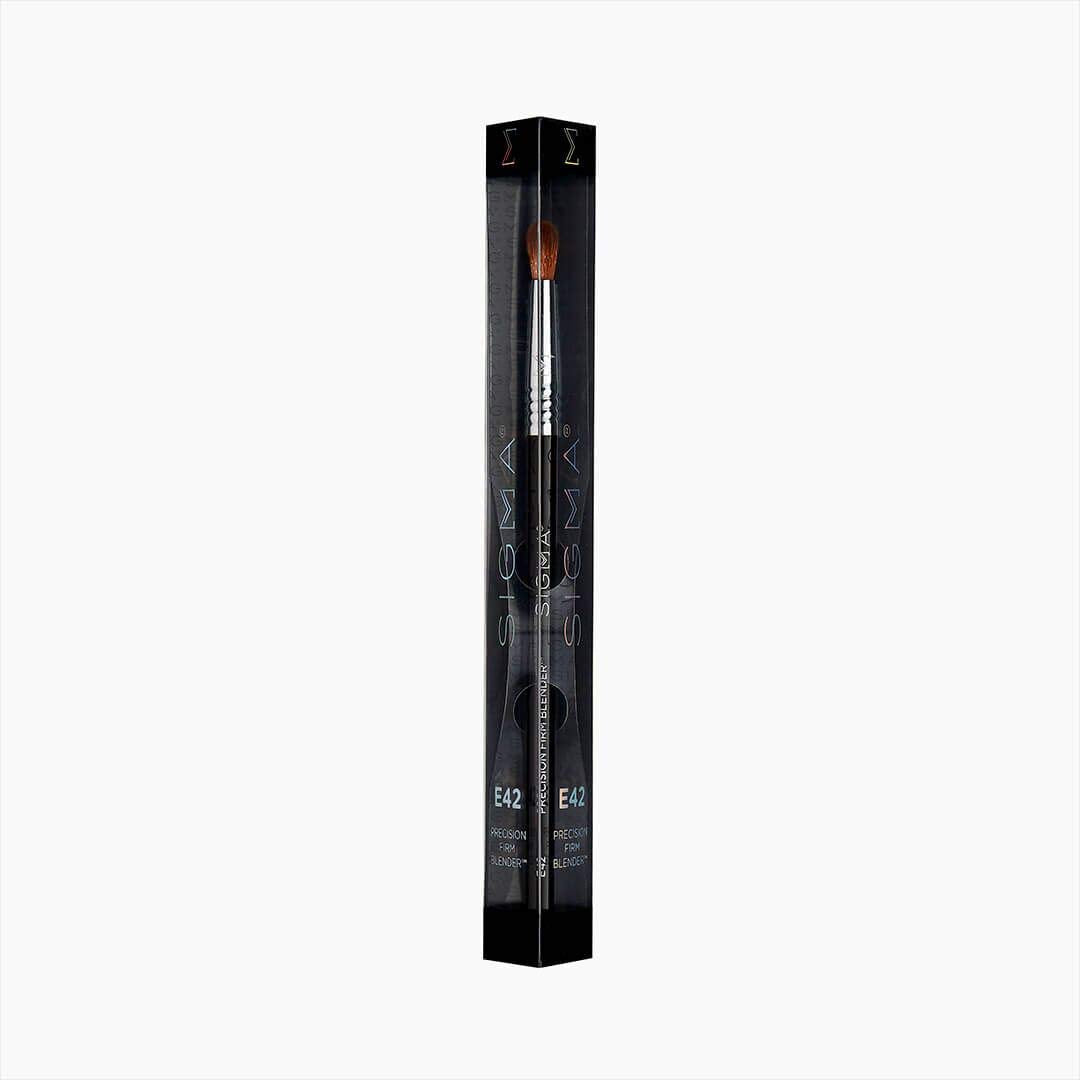 Sigma Beauty Professional E42 Precision Firm Blender Brush - Professional Dense Blending Brush for Cream or Powder Products - Firm Precision Eyeshadow Beauty & Personal Care Sigma Beauty