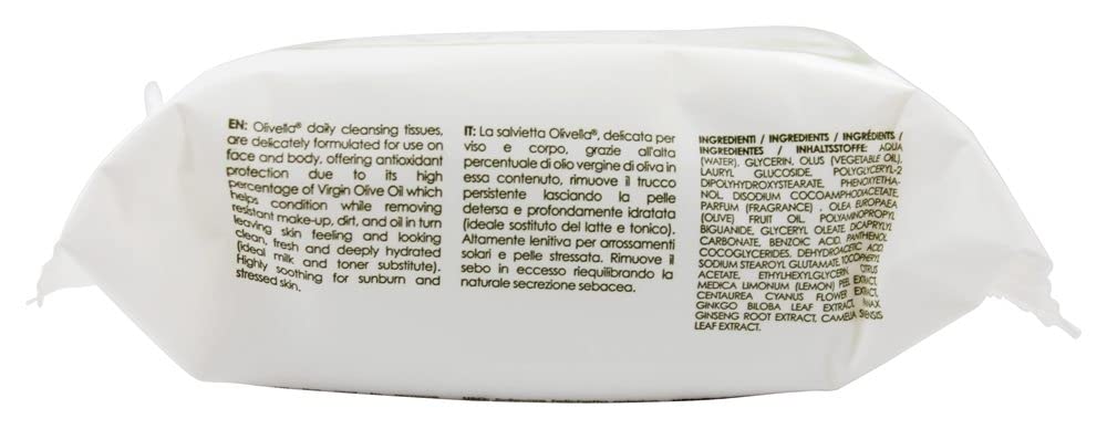 Olivella Daily Facial Cleansing Tissues - 30 Tissues Beauty & Personal Care Pousutong