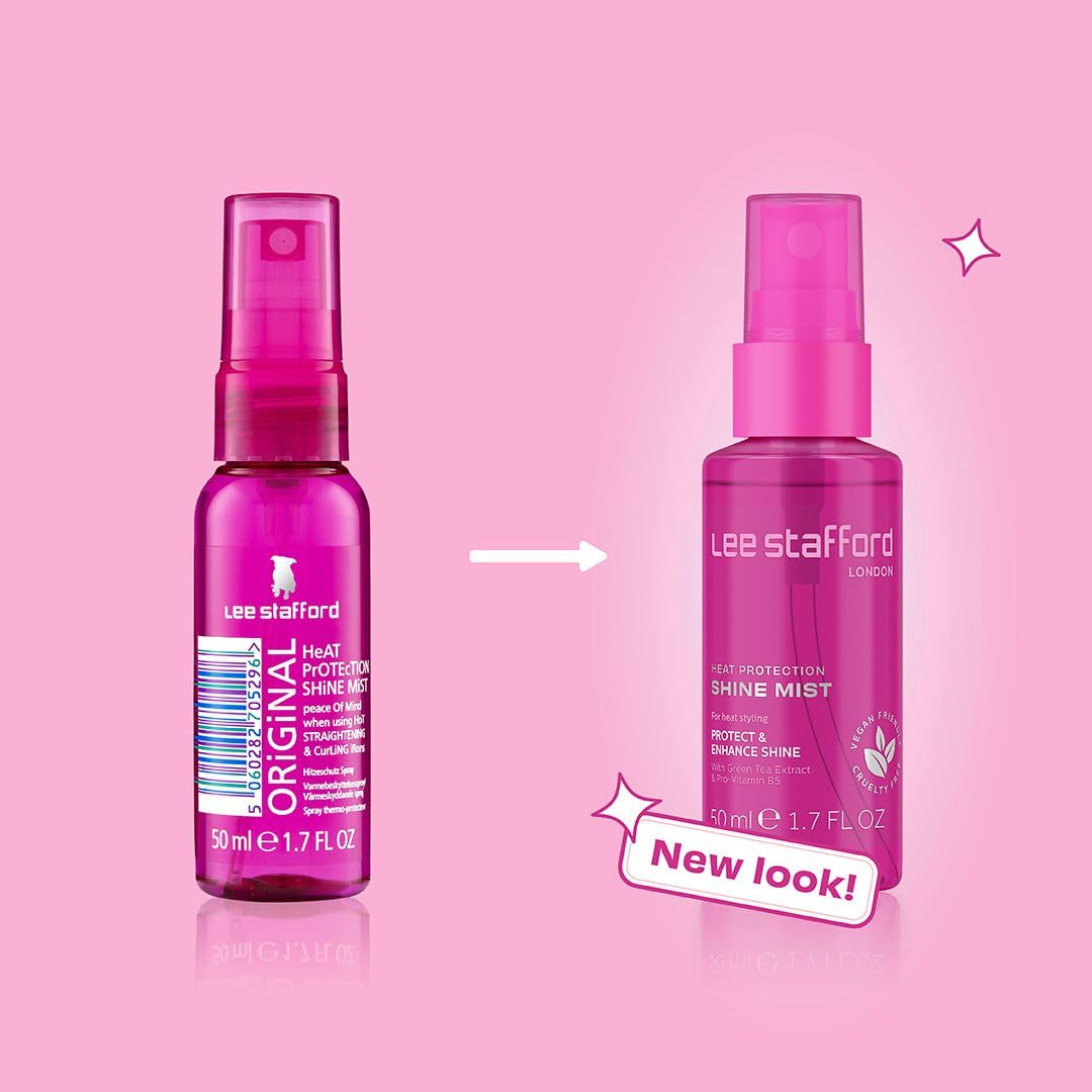 Lee Stafford Heat Protectant Hair Spray | Styling Collection - Best Thermal Defense Shine Mist for Daily Use, Frizz Control with Protection, Flat Iron Beauty & Personal Care Lee Stafford