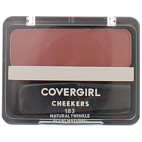 CoverGirl Natural Twinkle 183 Cheekers Blush, 0.12 Ounce -- 3 per case. Beauty & Personal Care COVERGIRL