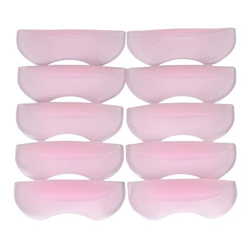 ATOMUS 5 Pairs Silicone Durable Eyelash Permanent Perm Curler Curling Root Lifting False Fake Eyelash Shield Pads Beauty & Personal Care ATOMUS