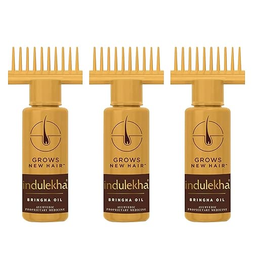 Indulekha Bringha Complete Hair Care Oil 100ml (Pack of 3) Beauty & Personal Care INDULEKHA