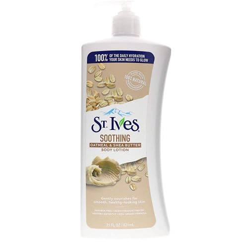 Saint Ives St. Ives Body Lotion, Oatmeal and Shea Butter, 21 oz (Pack of 4) (B07CL15SCQ) Beauty & Personal Care St. Ives