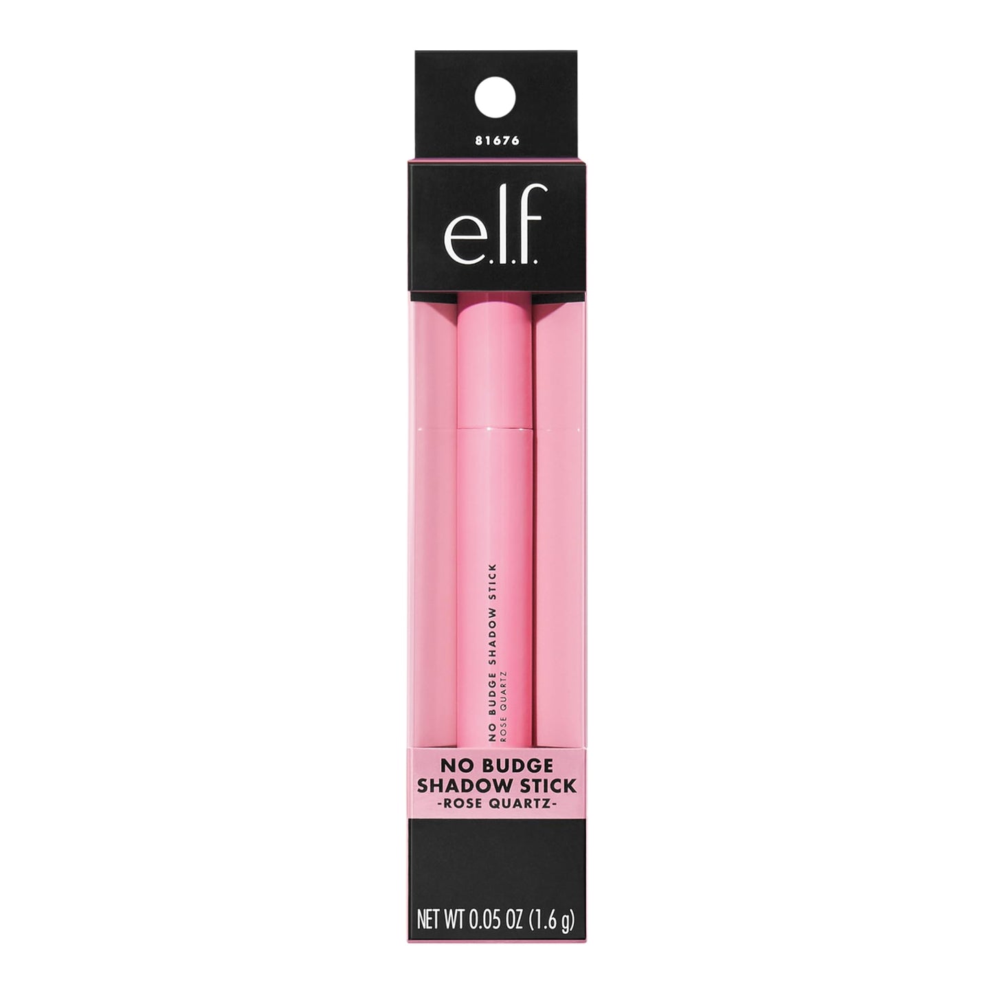 e.l.f. No Budge Shadow Stick, Long-Lasting Cream Eyeshadow Stick For High-Pigment, Metallic Color, Vegan , Rose Quartz Beauty & Personal Care e.l.f.
