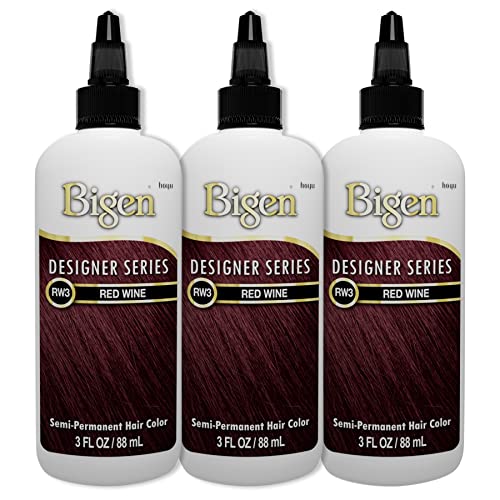 Bigen RW3 Red Wine Designer Series Semi-Permanent Hair Color (pack of 3) Beauty & Personal Care Bigen
