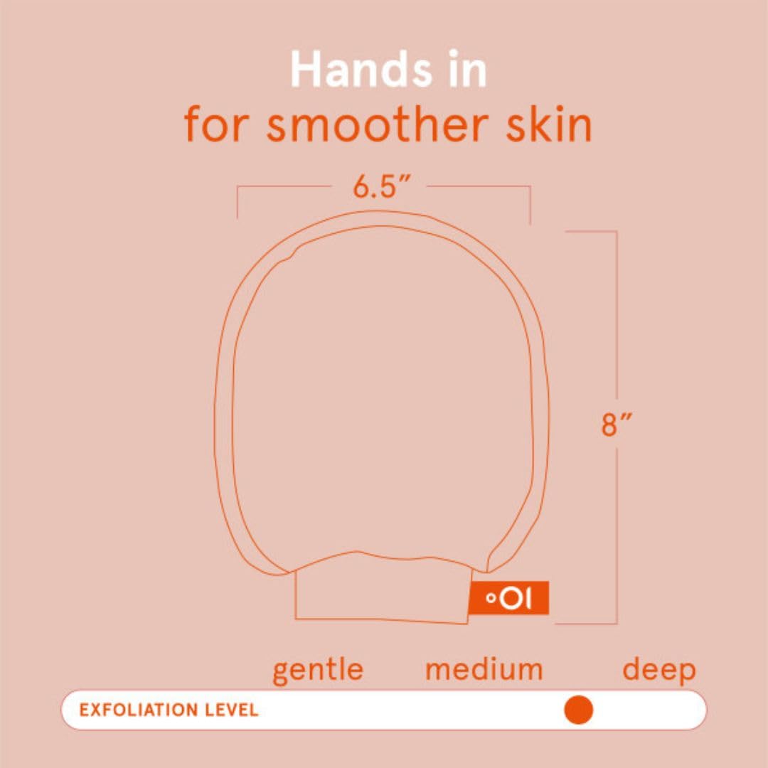 Cleanlogic Bath & Body Exfoliating Face & Body Grooming Mitt, Assorted Colors, 3 Count Beauty & Personal Care Cleanlogic