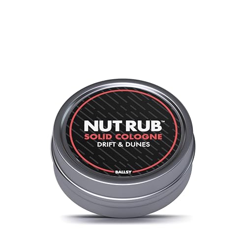 Ballsy Body & Groin Rub, Cologne for Everywhere, with Beeswax, Coconut and Sunflower Seed Oil, Drift and Dunes .85 oz Beauty & Personal Care Ballsy
