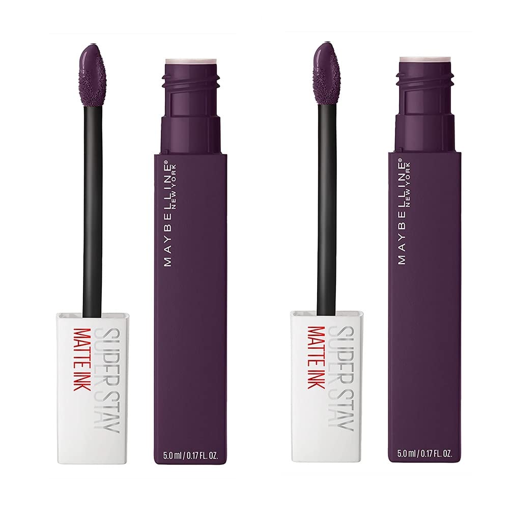 Pack of 2 Maybelline New York SuperStay Matte Ink Liquid Lipstick, Originator # 1102 Beauty & Personal Care MAYBELLINE