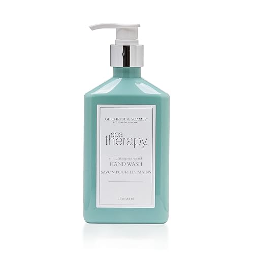 Gilchrist & Soames Spa Therapy Sea Kelp Hand Wash - 9oz - Detoxifying, Gently Cleansing, Zero Parabens, Sulfates, and Phthalates Beauty & Personal Care Gilchrist & Soames