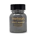 Mehron Makeup Liquid Makeup | Face Paint and Body Paint Perfect for Halloween, Cosplay I Air Brush Compatible Body Paint (1 oz) (MONSTER GREY) Beauty & Personal Care Mehron